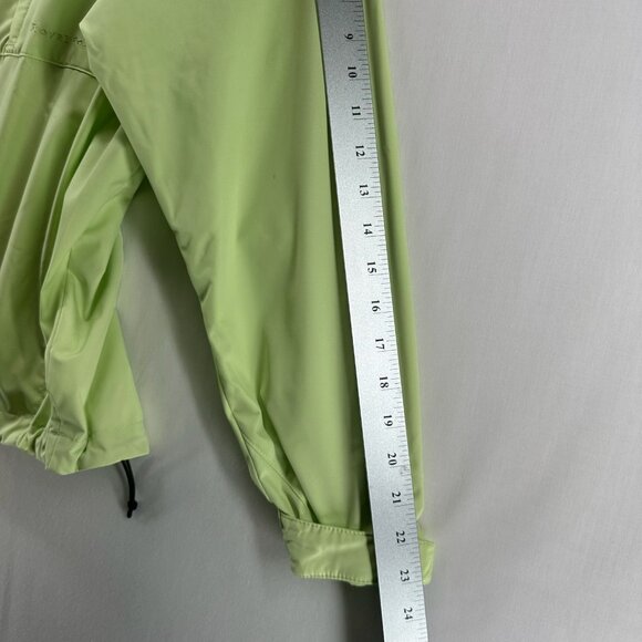 Royal Robbins Jacket Mens M Full Zip Hooded Windbreaker Lightweight Citron Green - Picture 8 of 12